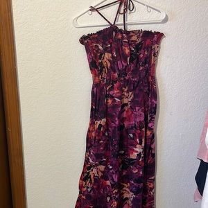 Floral sleeveless dress